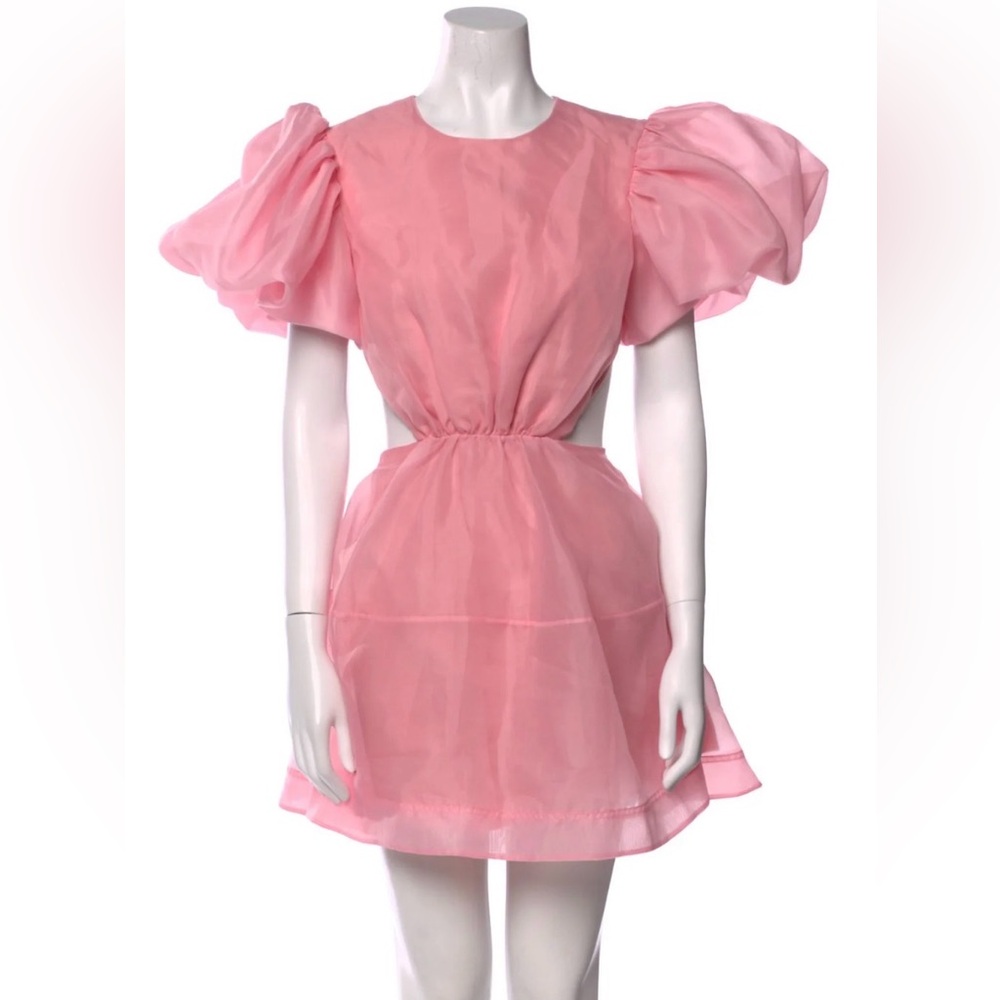 Aje Puff Sleeve Dress